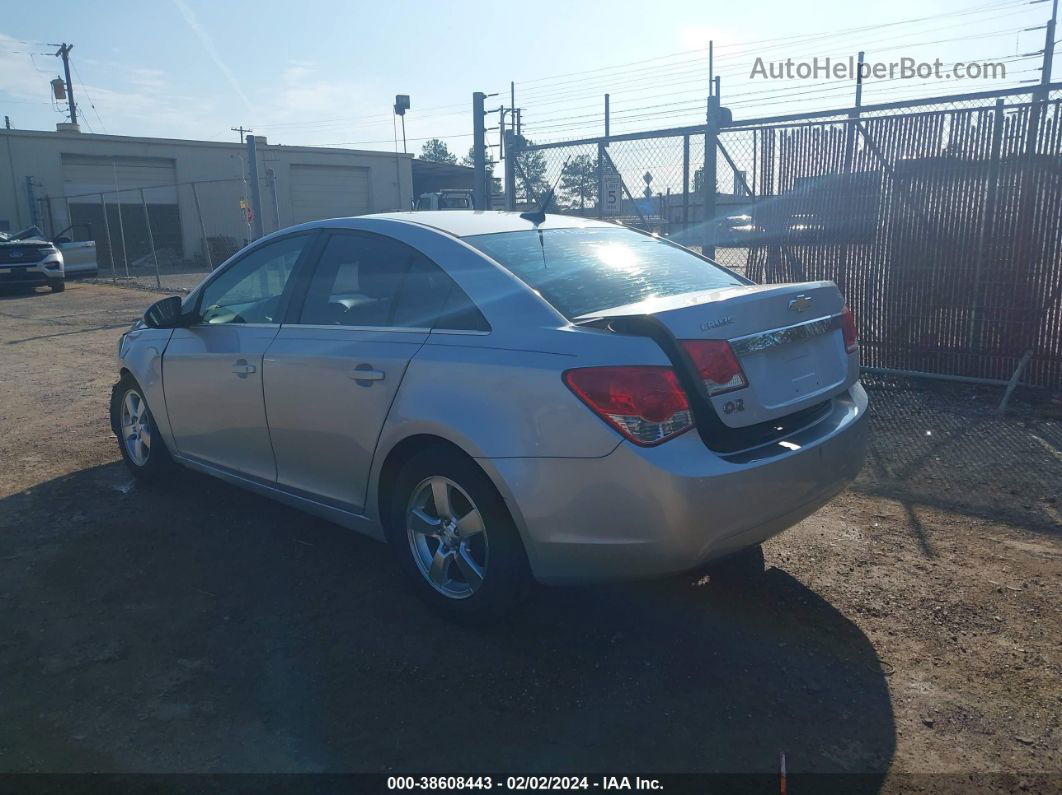 2012 Chevrolet Cruze 1lt Silver vin: 1G1PF5SC2C7147099