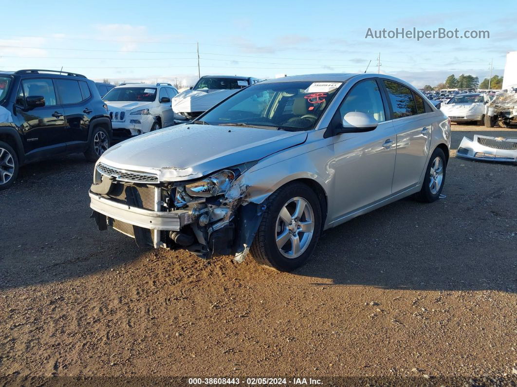 2012 Chevrolet Cruze 1lt Silver vin: 1G1PF5SC2C7147099