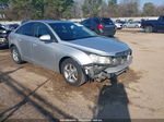 2012 Chevrolet Cruze 1lt Silver vin: 1G1PF5SC2C7147099