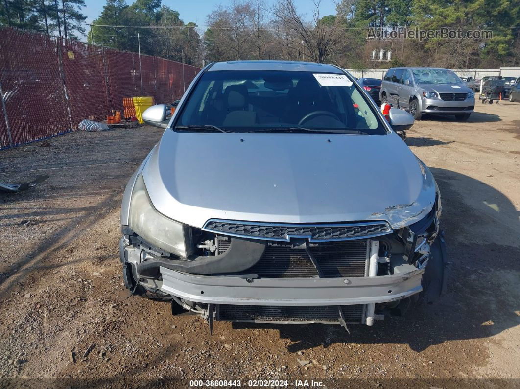 2012 Chevrolet Cruze 1lt Silver vin: 1G1PF5SC2C7147099