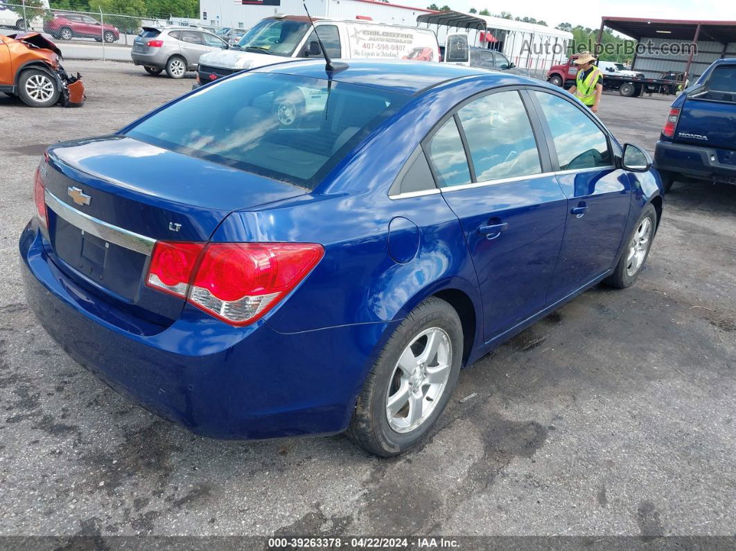 2012 Chevrolet Cruze 1lt Blue vin: 1G1PF5SC2C7164291