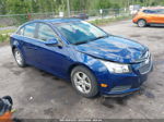 2012 Chevrolet Cruze 1lt Blue vin: 1G1PF5SC2C7164291