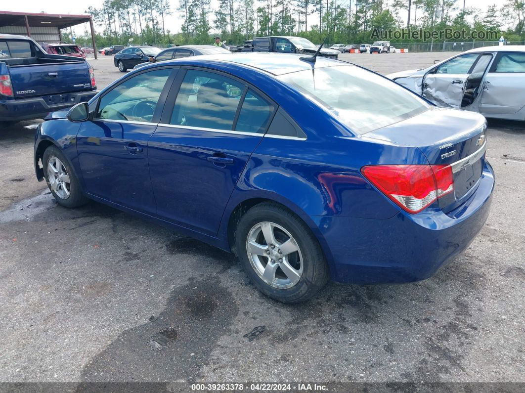 2012 Chevrolet Cruze 1lt Blue vin: 1G1PF5SC2C7164291