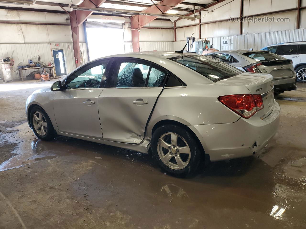 2012 Chevrolet Cruze Lt Silver vin: 1G1PF5SC2C7180488