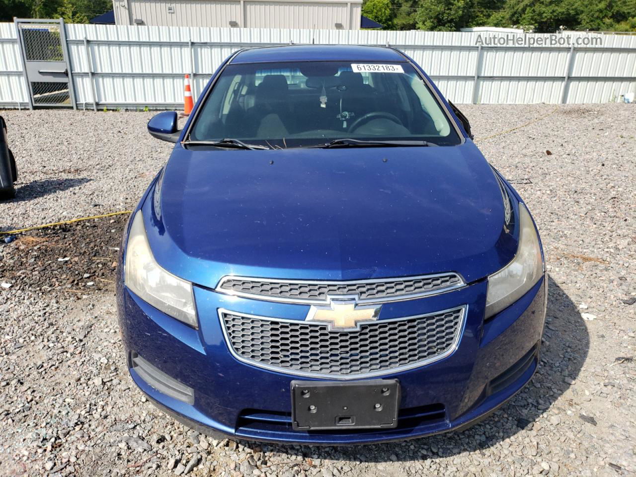 2012 Chevrolet Cruze Lt Blue vin: 1G1PF5SC2C7255982