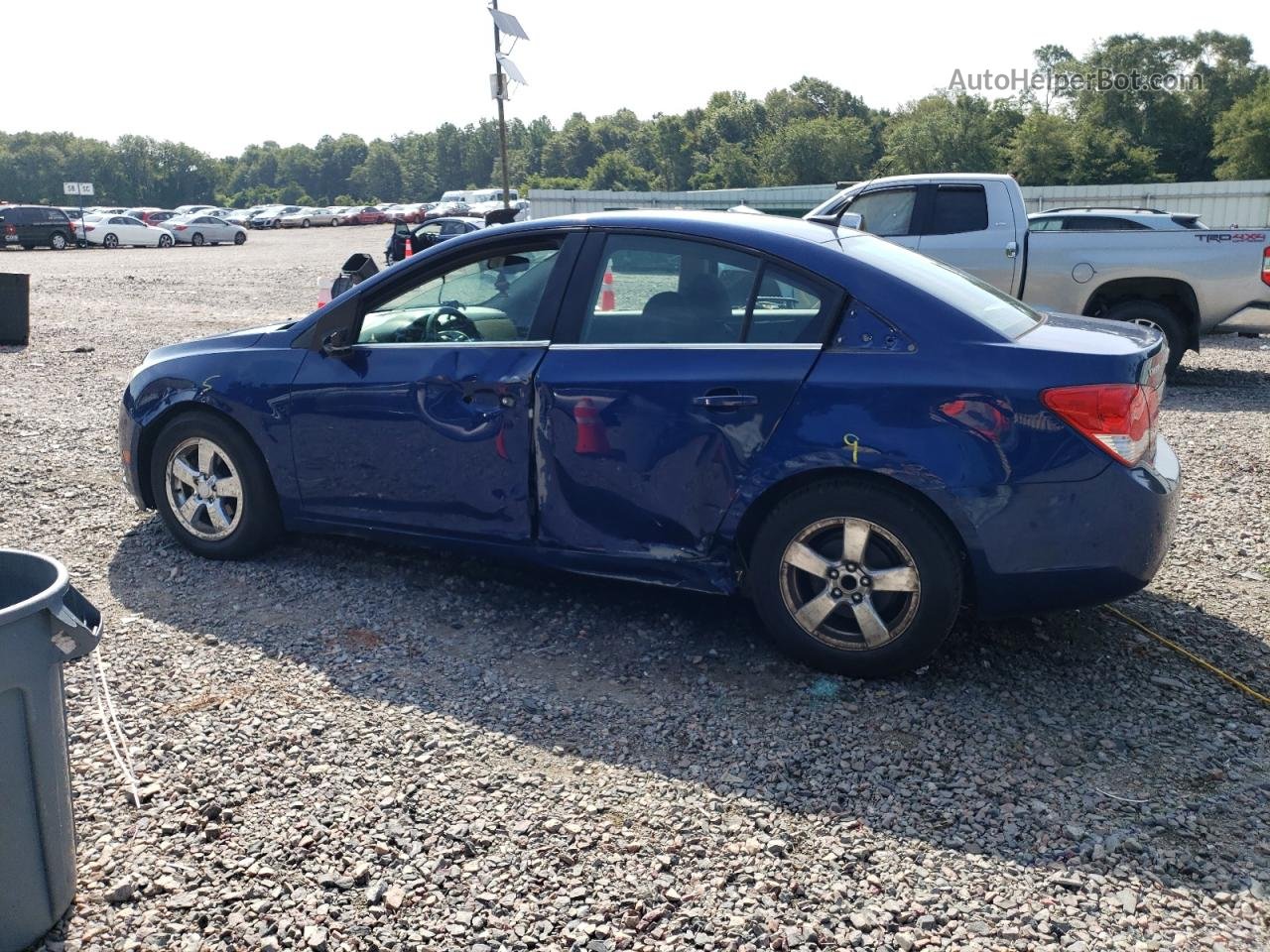 2012 Chevrolet Cruze Lt Blue vin: 1G1PF5SC2C7255982