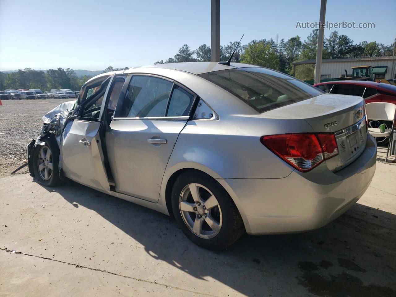 2012 Chevrolet Cruze Lt Silver vin: 1G1PF5SC2C7265508