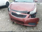 2012 Chevrolet Cruze Lt W/1lt Maroon vin: 1G1PF5SC2C7271616