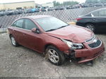 2012 Chevrolet Cruze Lt W/1lt Maroon vin: 1G1PF5SC2C7271616