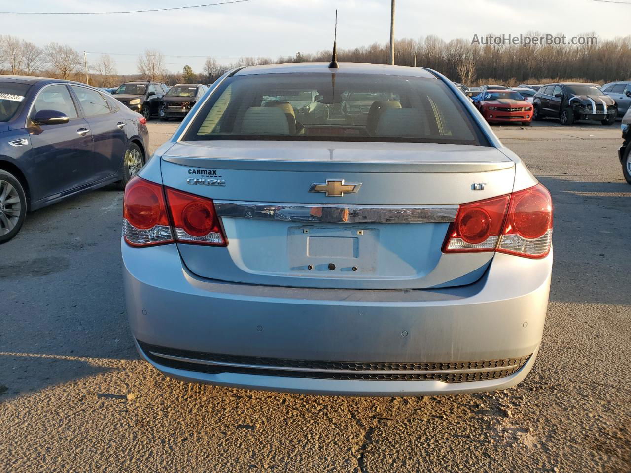 2012 Chevrolet Cruze Lt Blue vin: 1G1PF5SC3C7113169