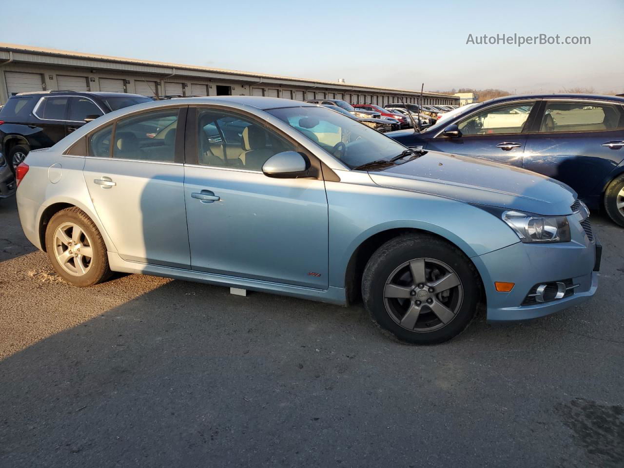 2012 Chevrolet Cruze Lt Blue vin: 1G1PF5SC3C7113169