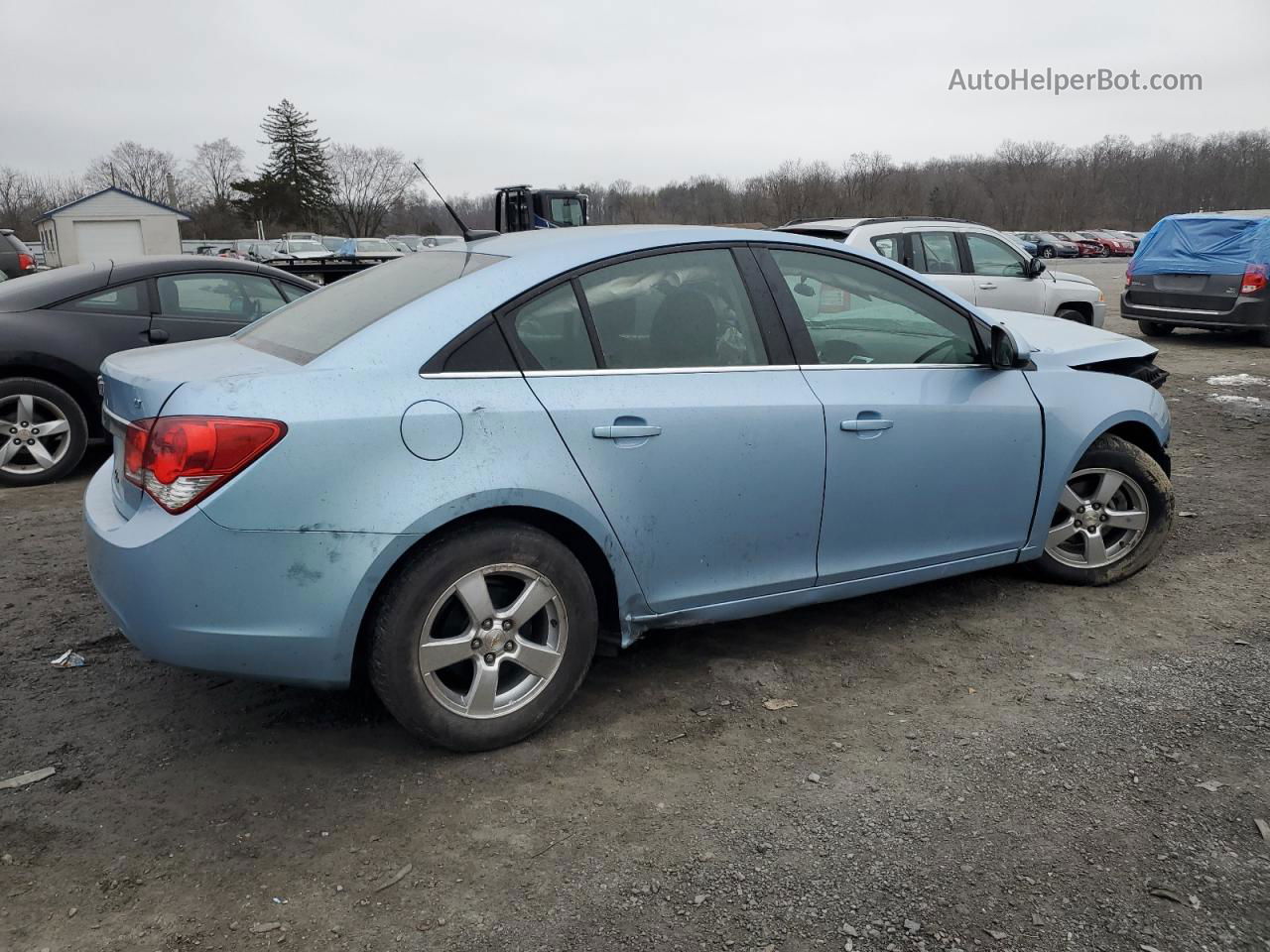 2012 Chevrolet Cruze Lt Turquoise vin: 1G1PF5SC3C7115536