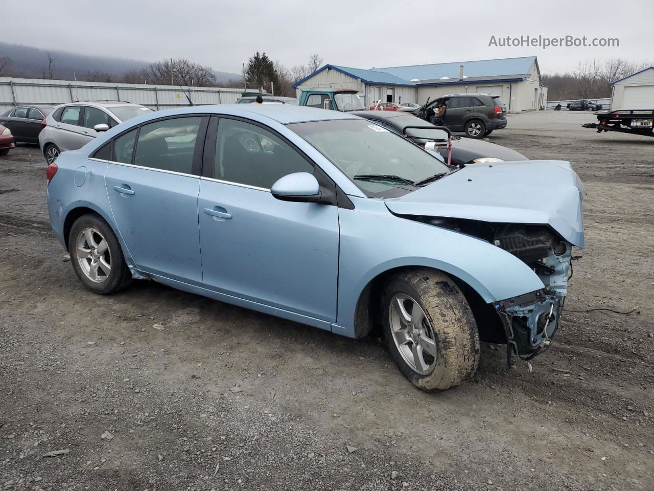 2012 Chevrolet Cruze Lt Turquoise vin: 1G1PF5SC3C7115536