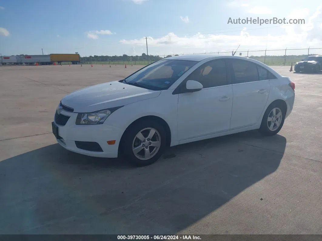 2012 Chevrolet Cruze 1lt White vin: 1G1PF5SC3C7142560