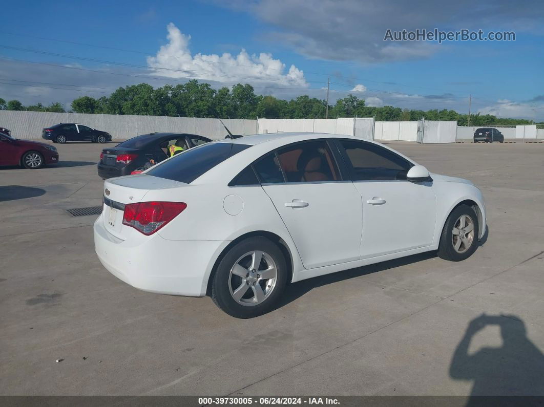 2012 Chevrolet Cruze 1lt White vin: 1G1PF5SC3C7142560