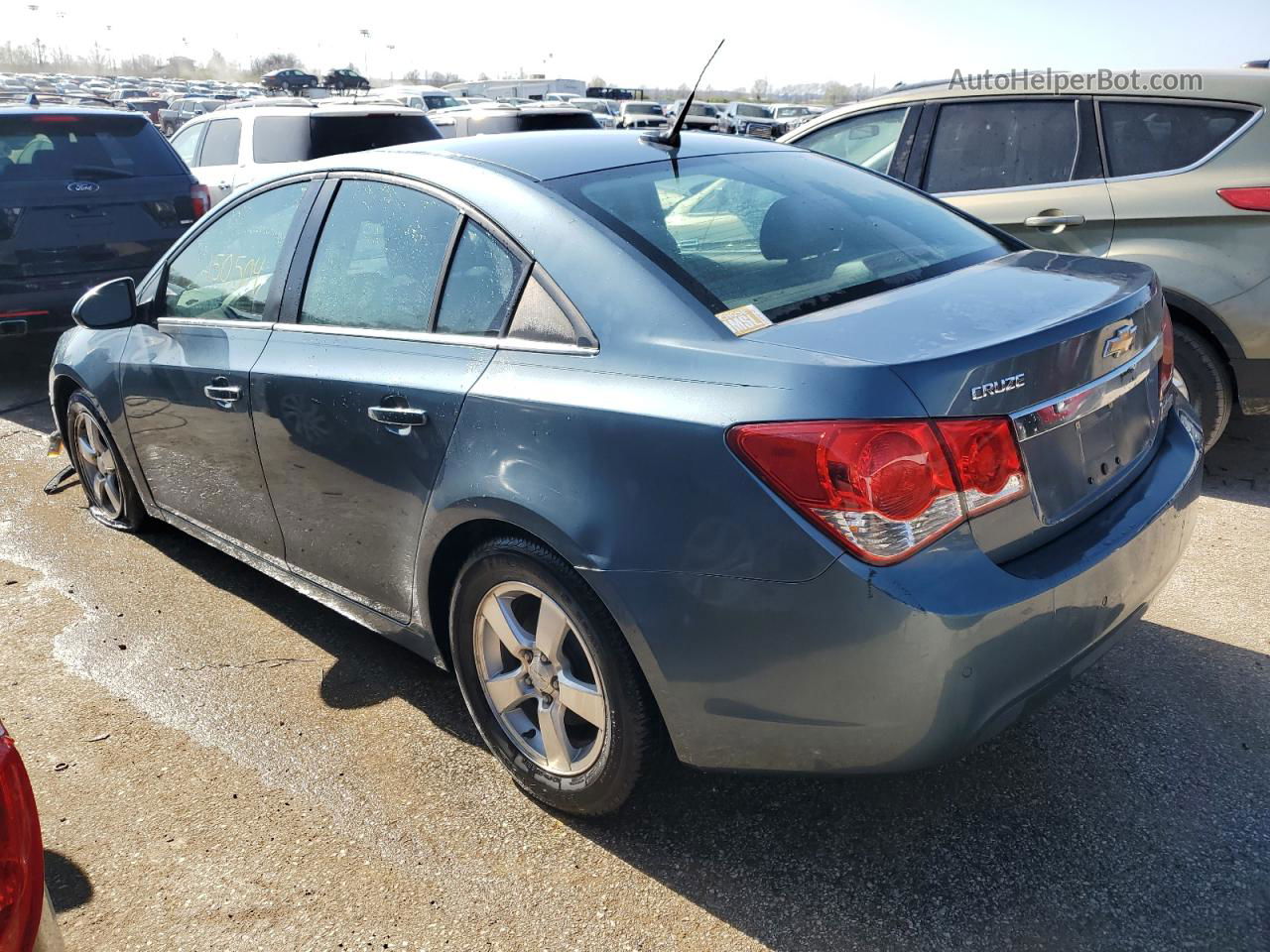 2012 Chevrolet Cruze Lt Blue vin: 1G1PF5SC3C7216463