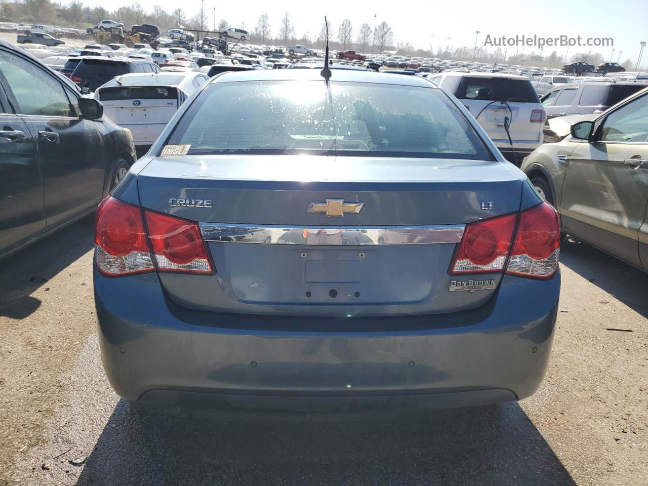 2012 Chevrolet Cruze Lt Blue vin: 1G1PF5SC3C7216463