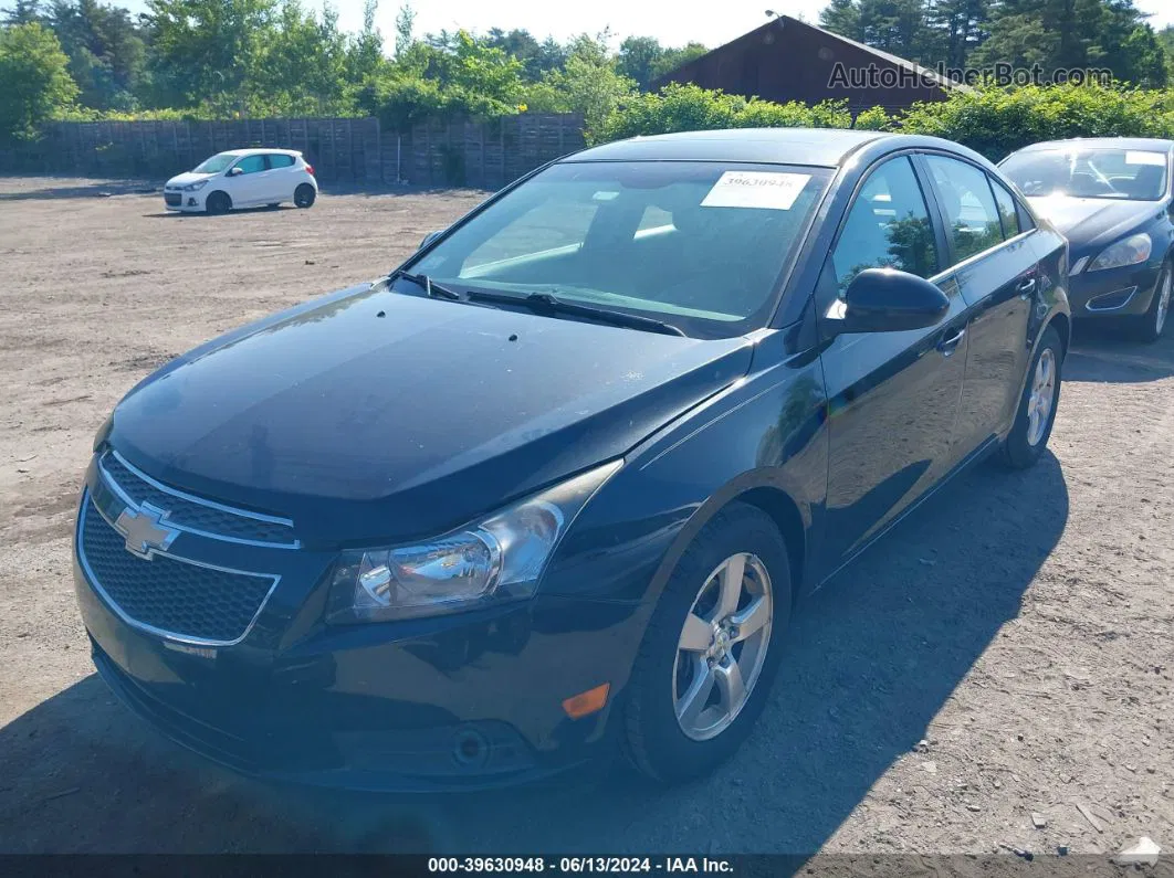 2012 Chevrolet Cruze 1lt Black vin: 1G1PF5SC3C7366489