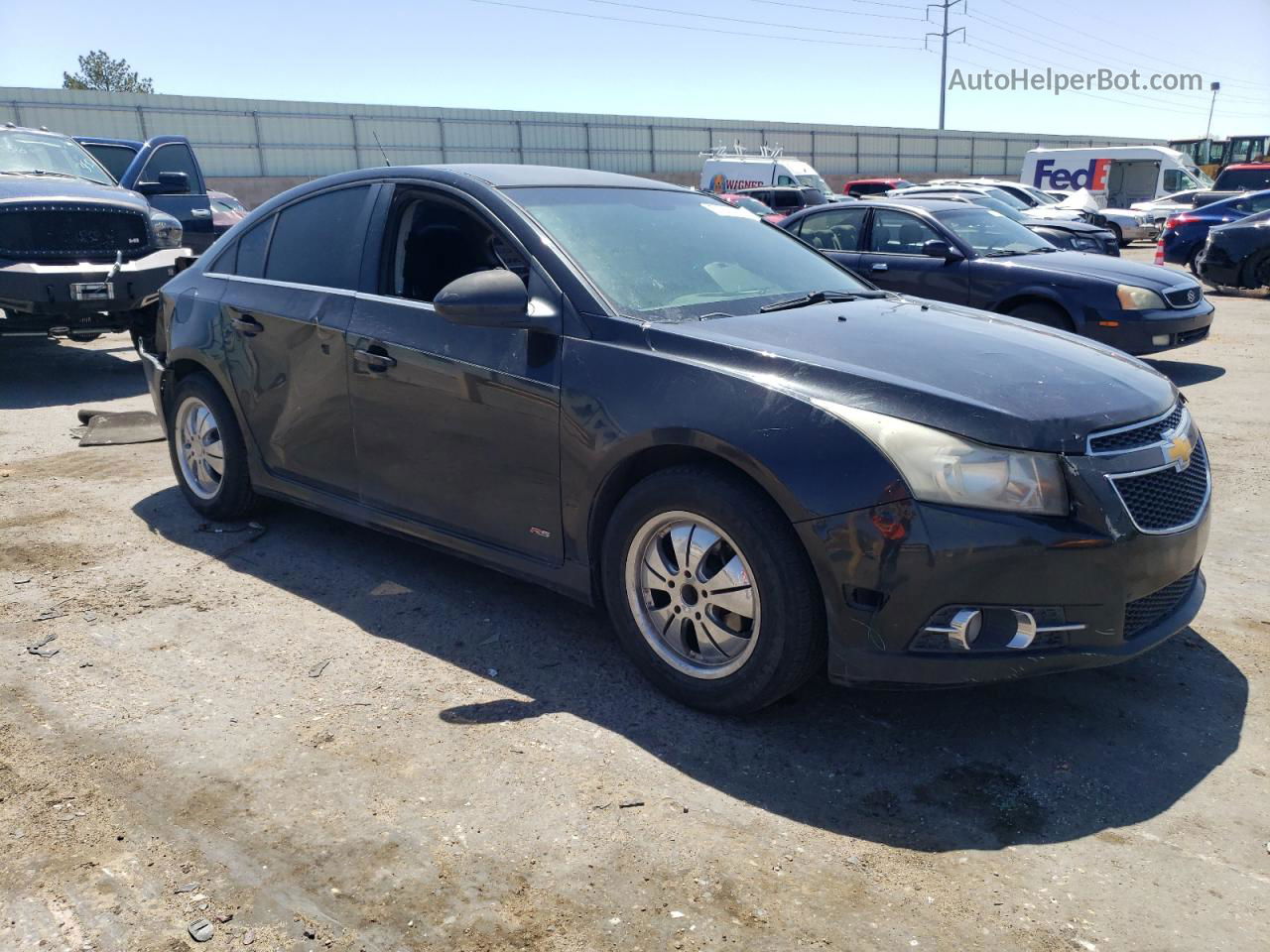 2012 Chevrolet Cruze Lt Charcoal vin: 1G1PF5SC4C7136315