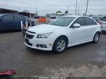 2012 Chevrolet Cruze 1lt White vin: 1G1PF5SC4C7230744