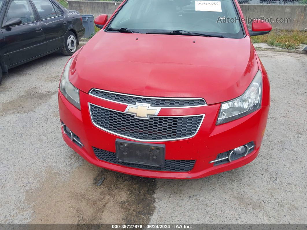 2012 Chevrolet Cruze 1lt Red vin: 1G1PF5SC4C7350074