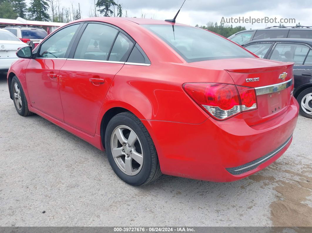 2012 Chevrolet Cruze 1lt Red vin: 1G1PF5SC4C7350074