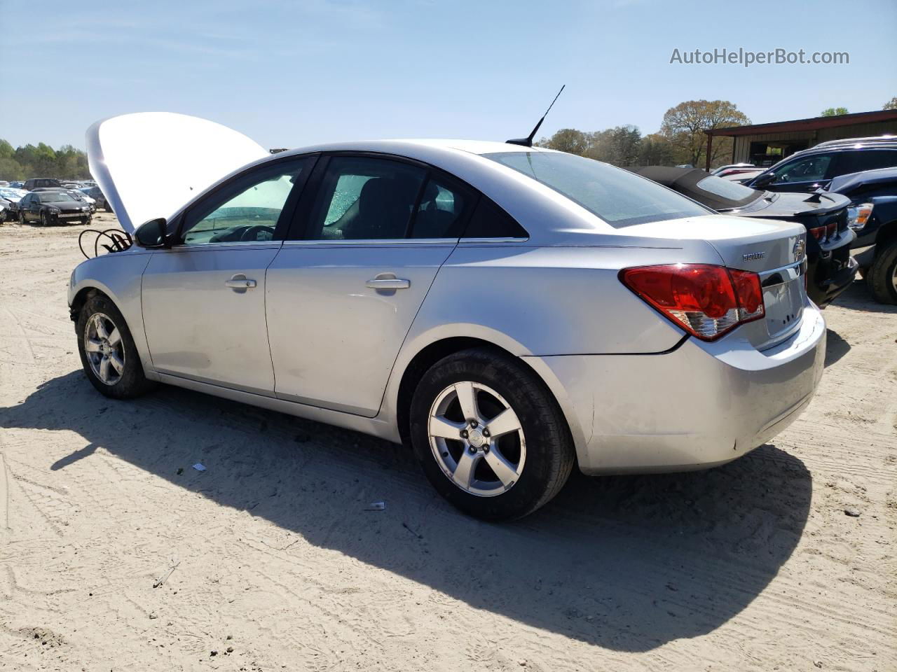 2012 Chevrolet Cruze Lt Silver vin: 1G1PF5SC4C7361950