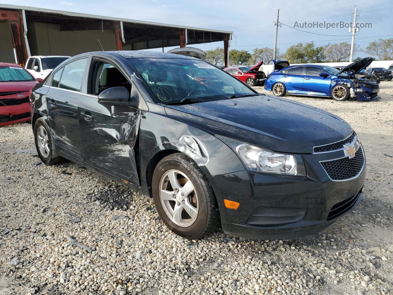 2012 Chevrolet Cruze Lt Черный vin: 1G1PF5SC5C7122245