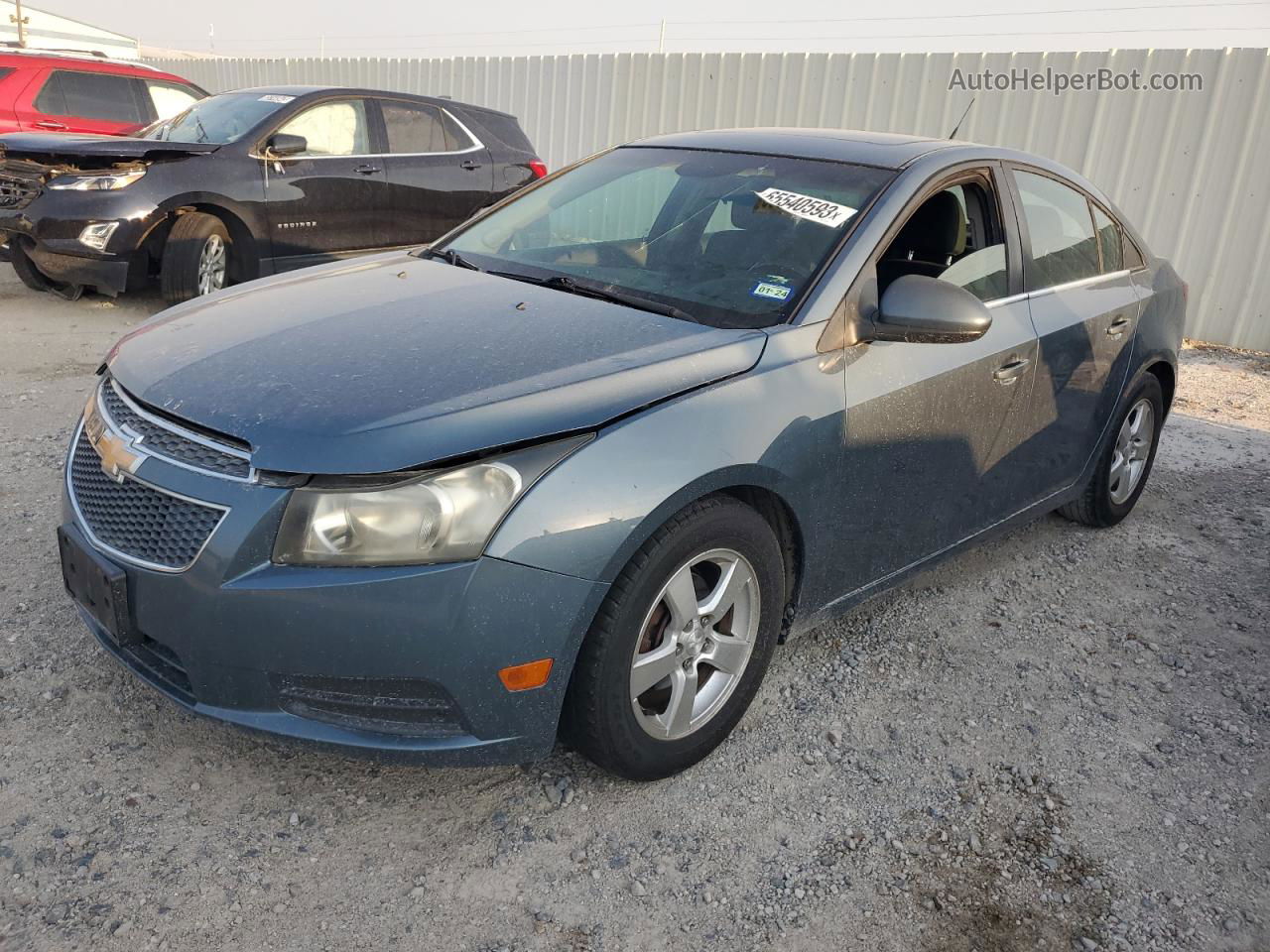 2012 Chevrolet Cruze Lt Gray vin: 1G1PF5SC5C7219218