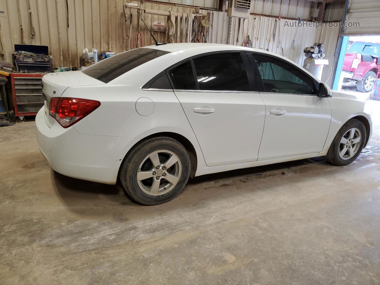 2012 Chevrolet Cruze Lt White vin: 1G1PF5SC6C7114669