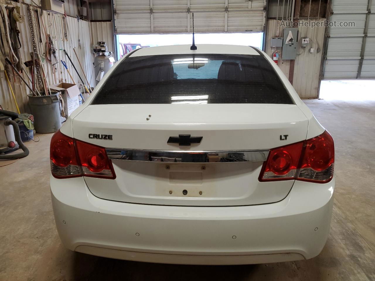 2012 Chevrolet Cruze Lt White vin: 1G1PF5SC6C7114669