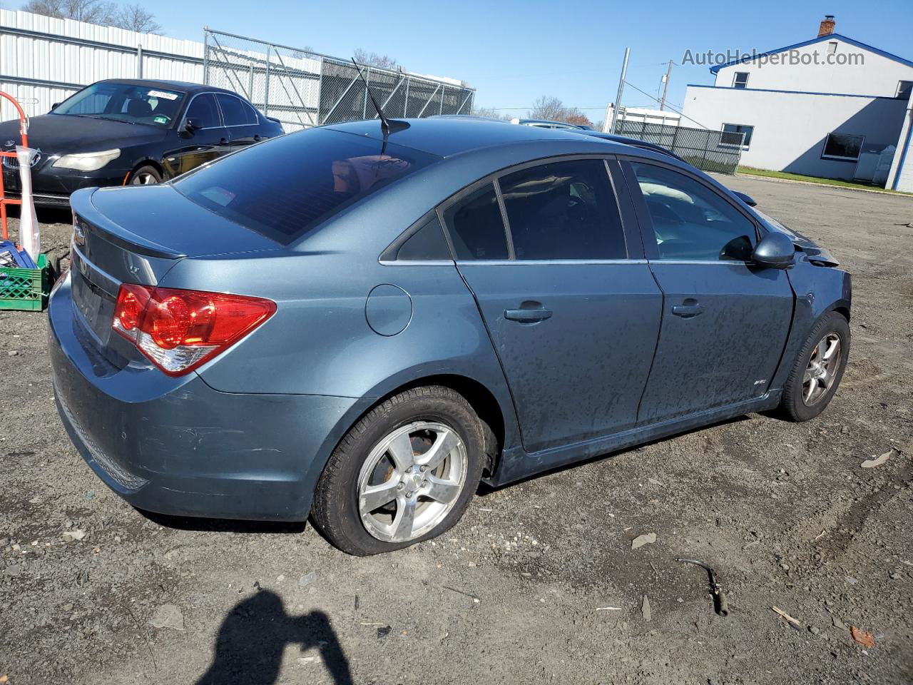 2012 Chevrolet Cruze Lt Turquoise vin: 1G1PF5SC6C7246332