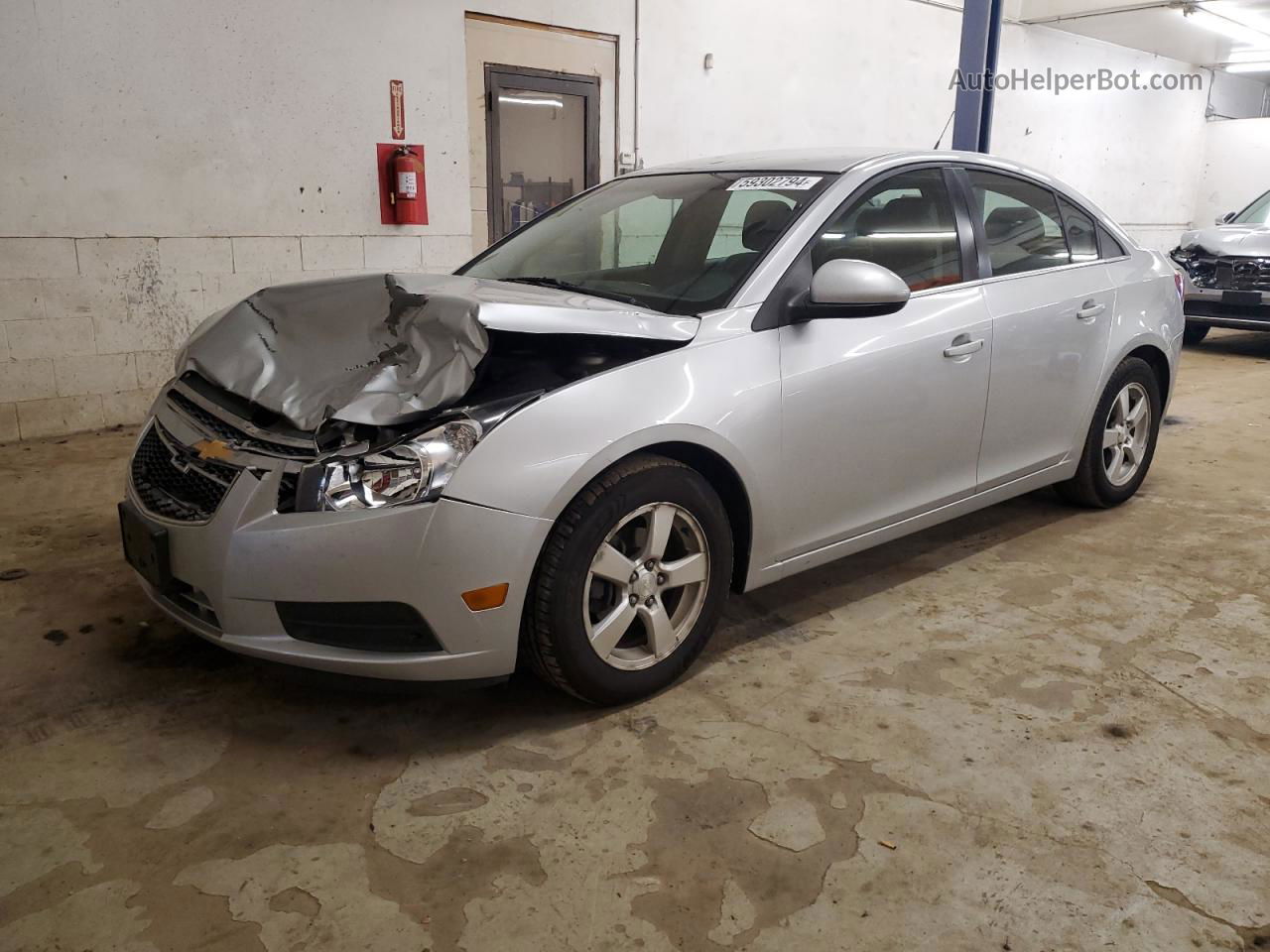 2012 Chevrolet Cruze Lt Silver vin: 1G1PF5SC6C7301443