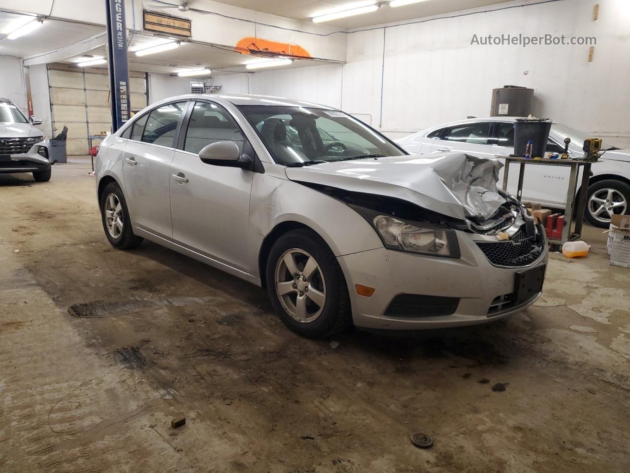 2012 Chevrolet Cruze Lt Silver vin: 1G1PF5SC6C7301443