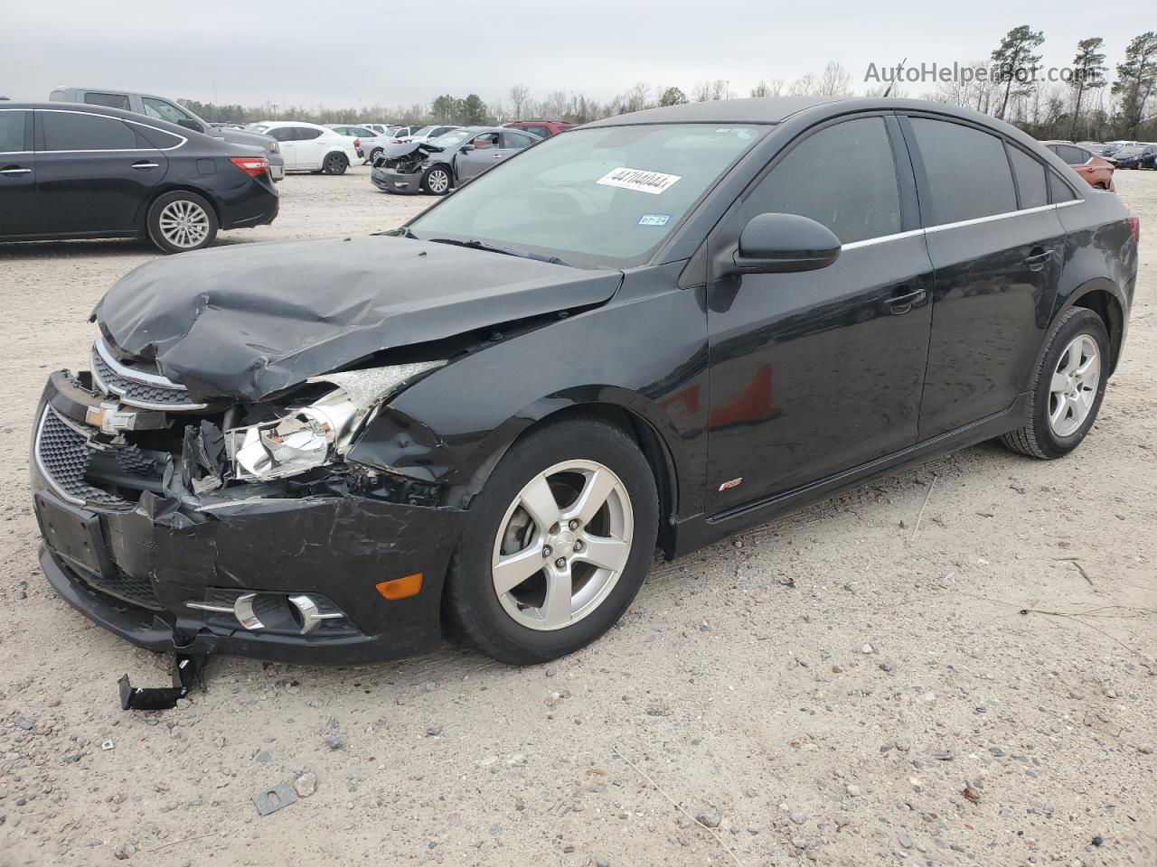 2012 Chevrolet Cruze Lt Black vin: 1G1PF5SC6C7331039