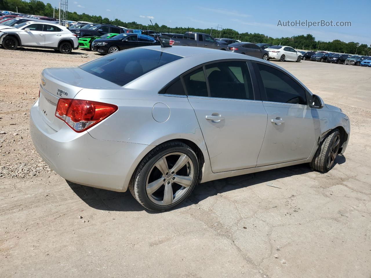 2012 Chevrolet Cruze Lt Silver vin: 1G1PF5SC6C7332398