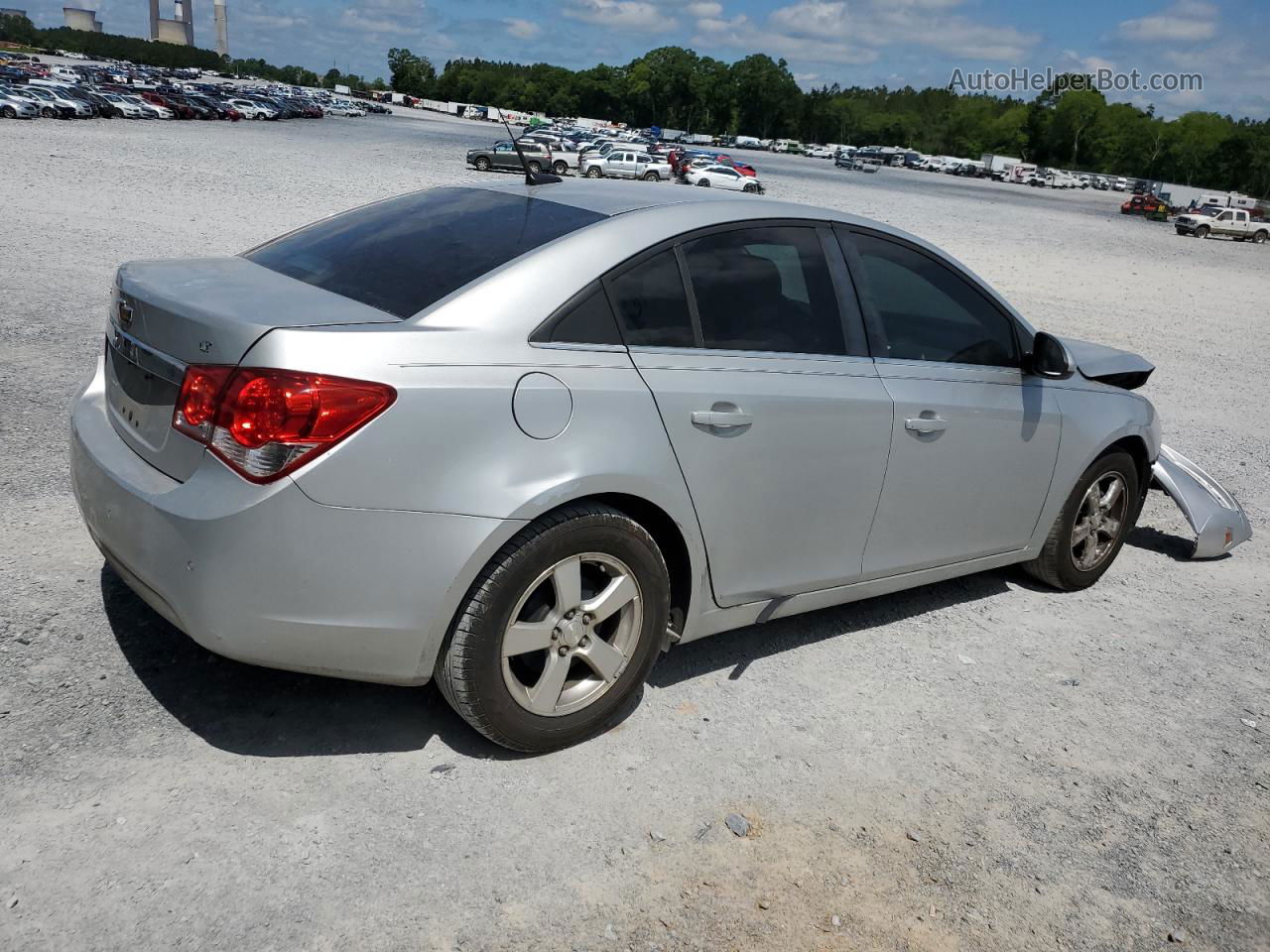 2012 Chevrolet Cruze Lt Silver vin: 1G1PF5SC7C7208415