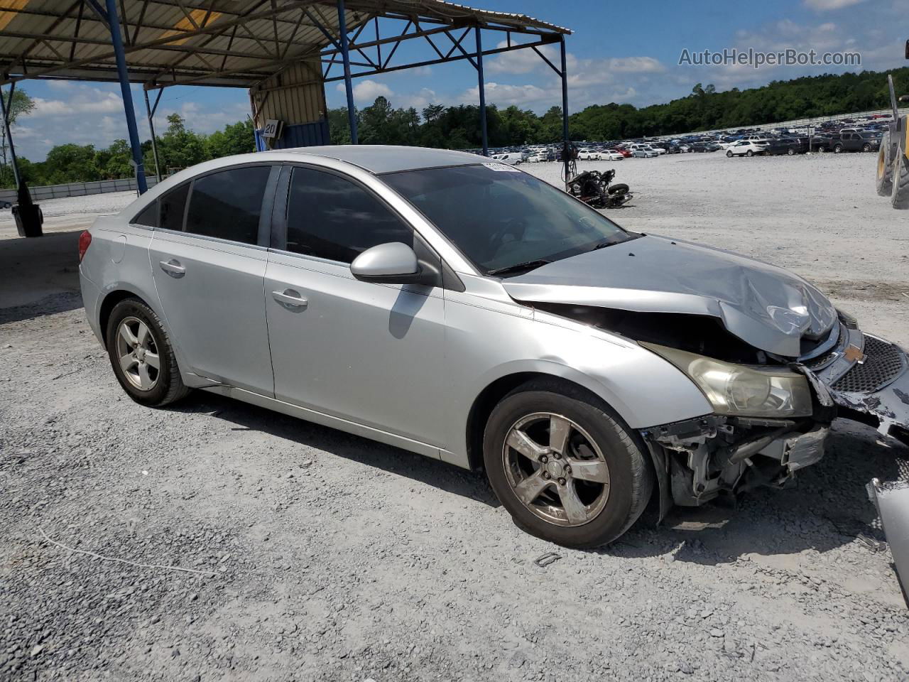 2012 Chevrolet Cruze Lt Silver vin: 1G1PF5SC7C7208415