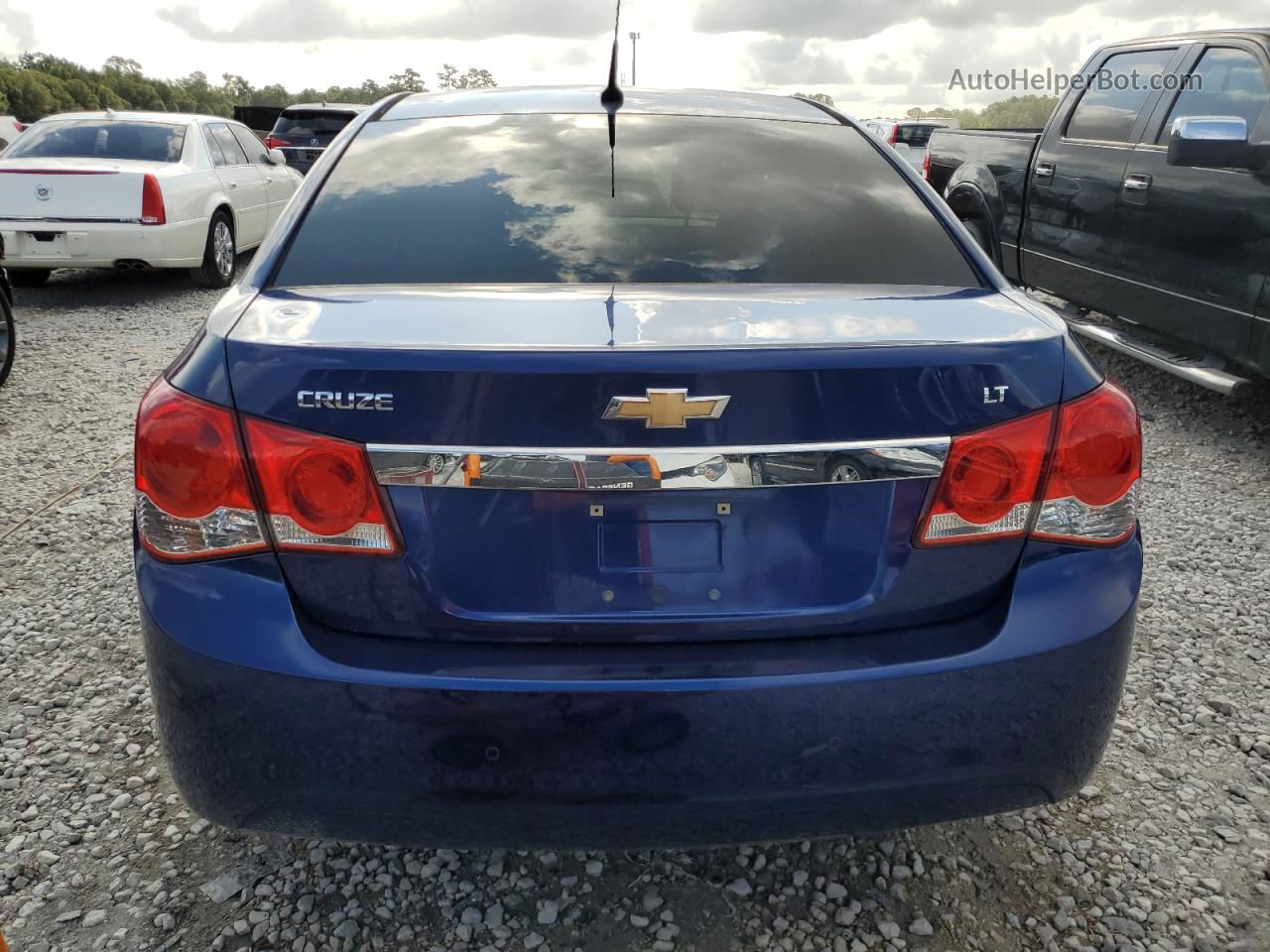 2012 Chevrolet Cruze Lt Blue vin: 1G1PF5SC7C7230933