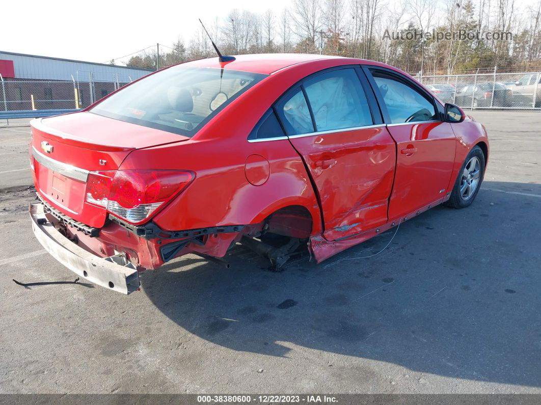 2012 Chevrolet Cruze 1lt Red vin: 1G1PF5SC7C7259980