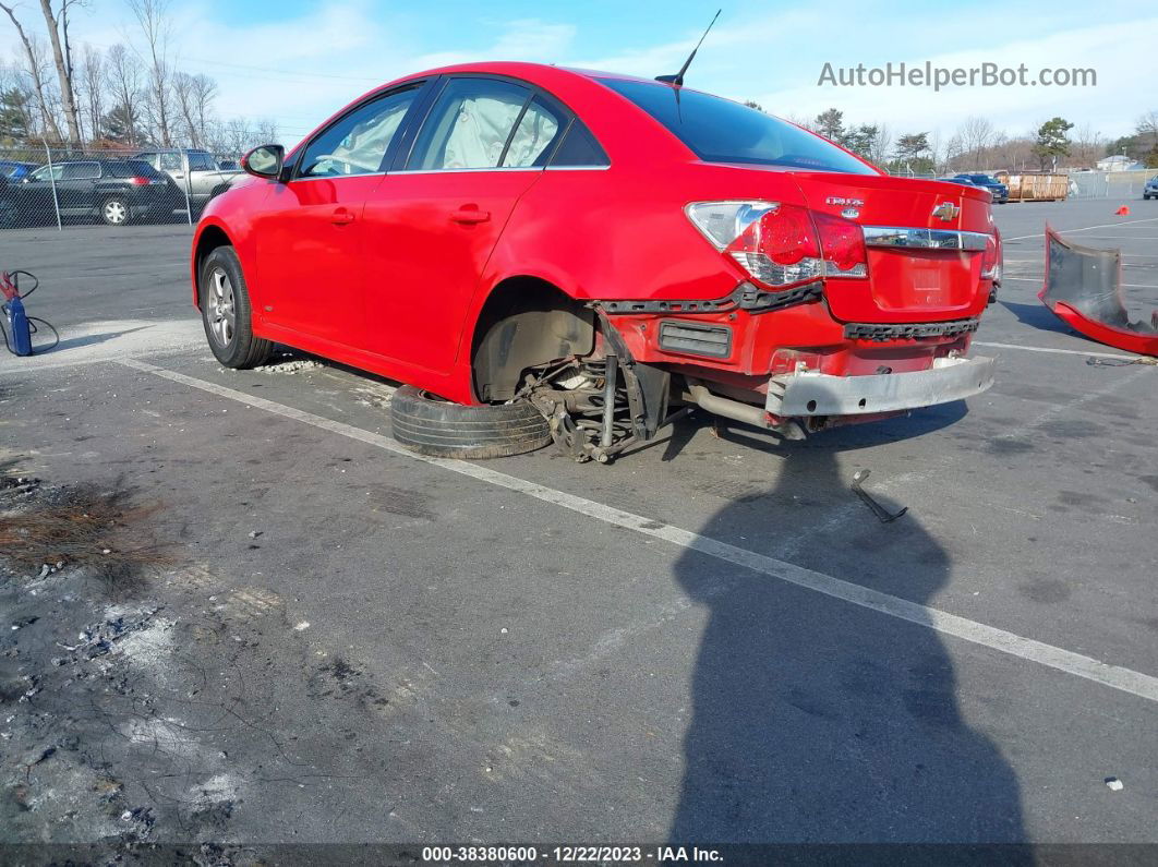 2012 Chevrolet Cruze 1lt Red vin: 1G1PF5SC7C7259980