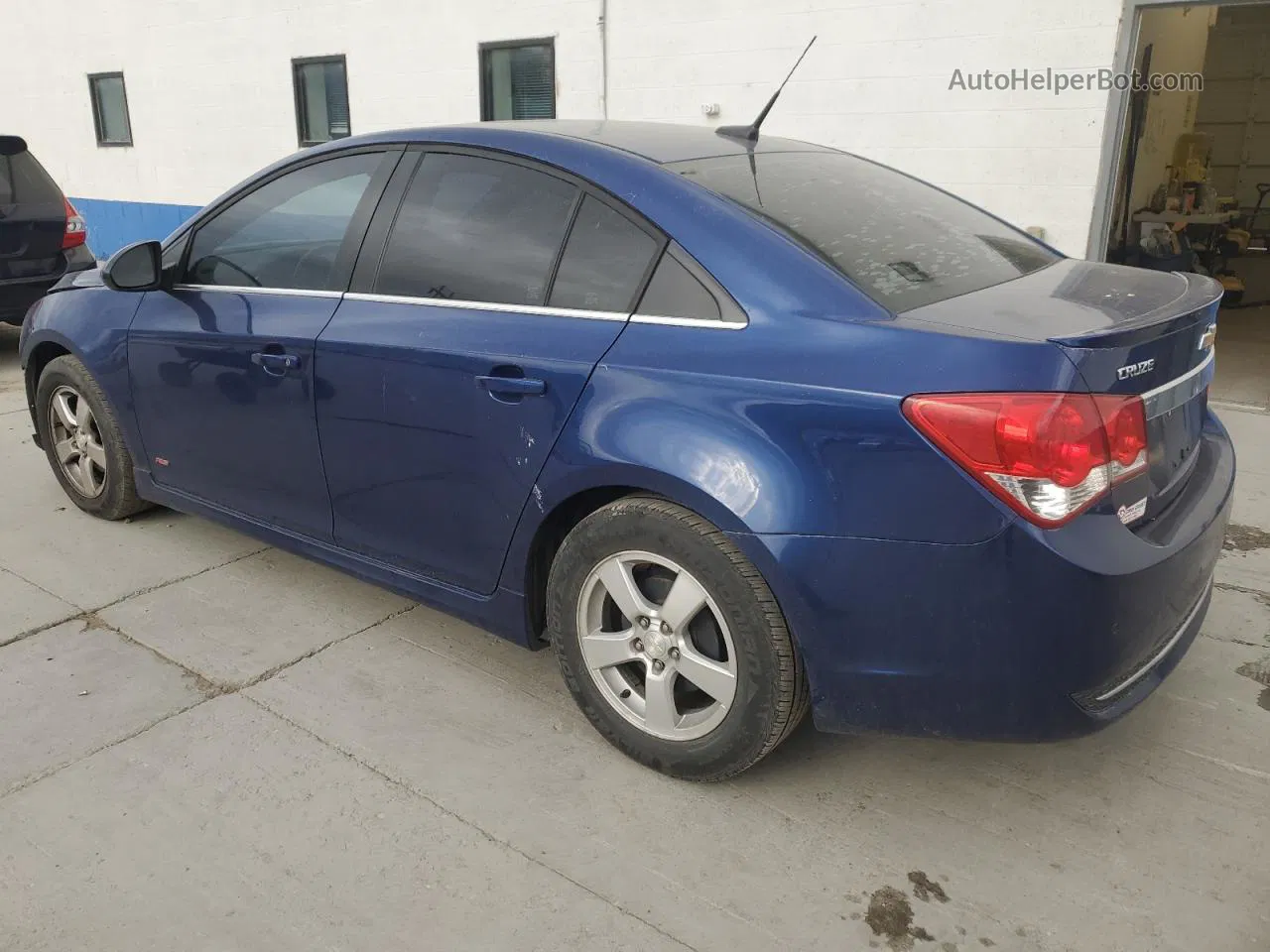 2012 Chevrolet Cruze Lt Blue vin: 1G1PF5SC7C7350926