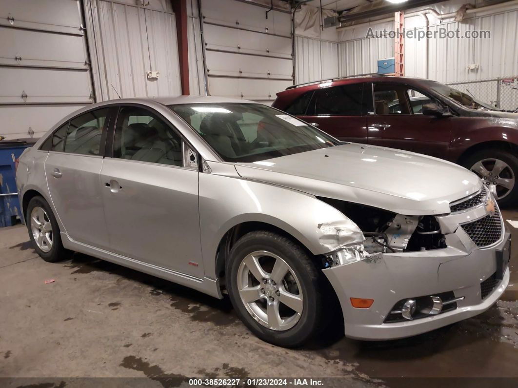 2012 Chevrolet Cruze 1lt Silver vin: 1G1PF5SC7C7356659