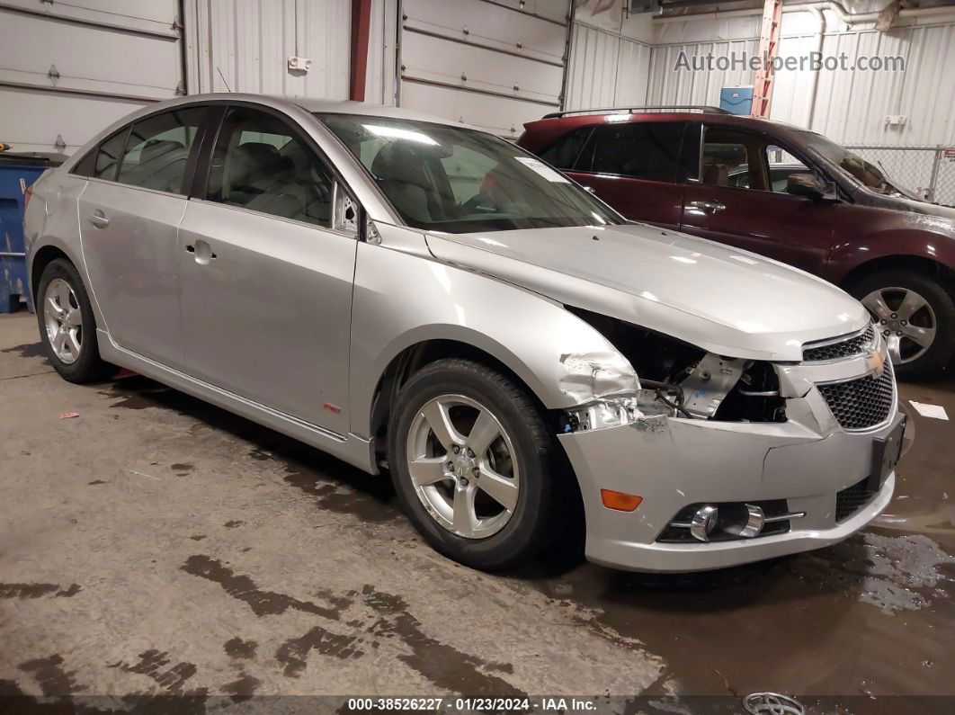 2012 Chevrolet Cruze 1lt Silver vin: 1G1PF5SC7C7356659