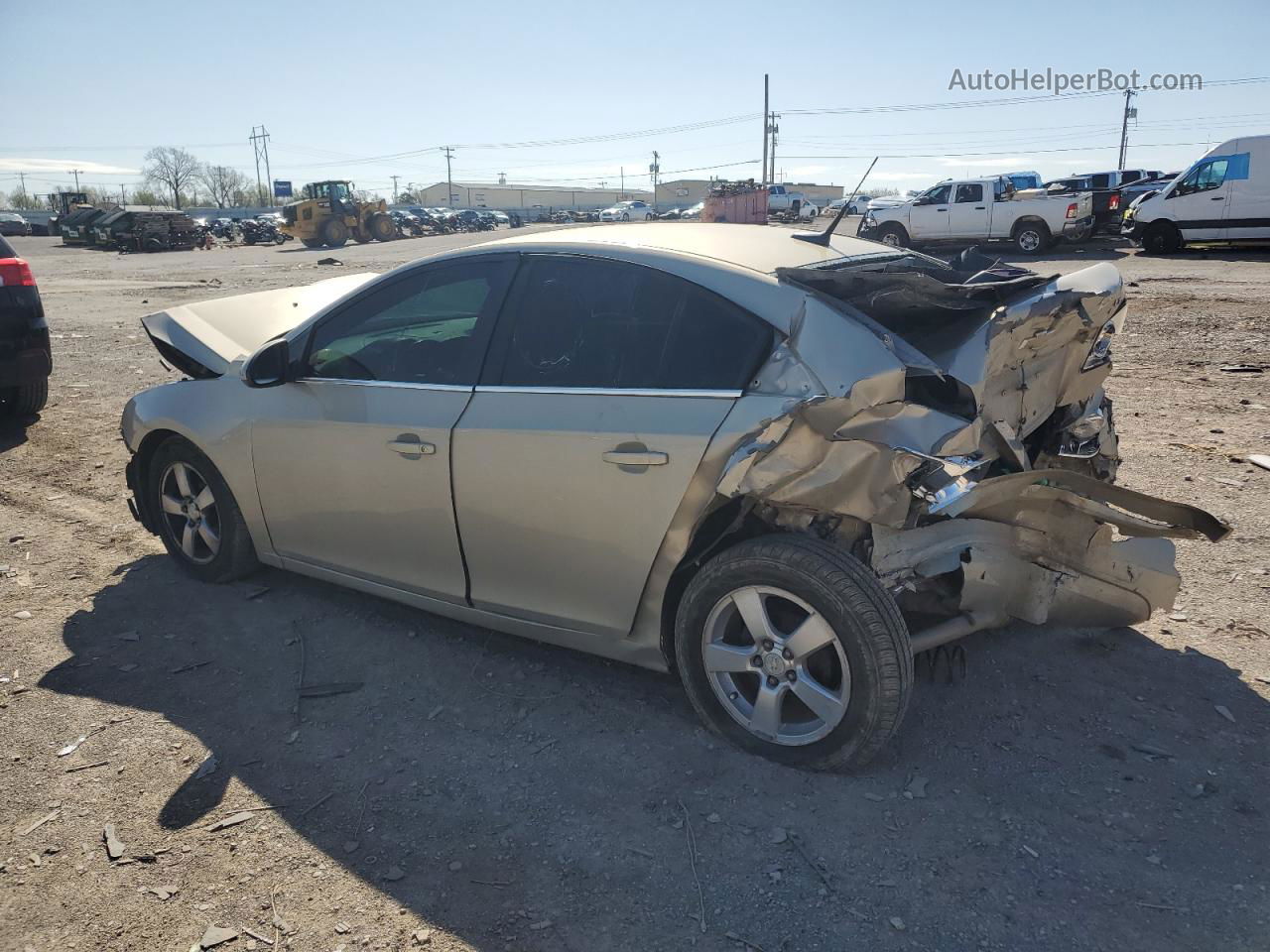 2012 Chevrolet Cruze Lt Tan vin: 1G1PF5SC8C7197330