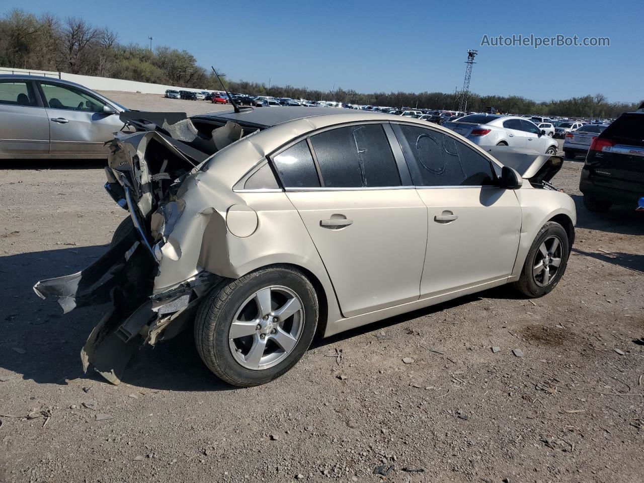 2012 Chevrolet Cruze Lt Tan vin: 1G1PF5SC8C7197330