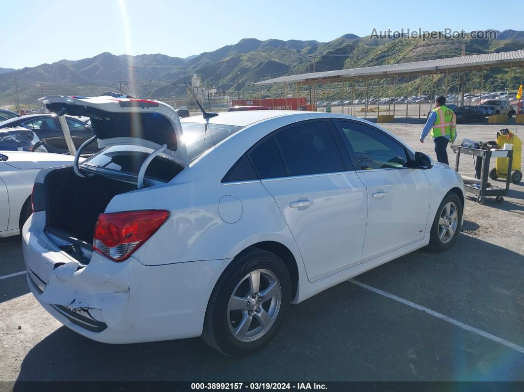 2012 Chevrolet Cruze 1lt White vin: 1G1PF5SC8C7274830