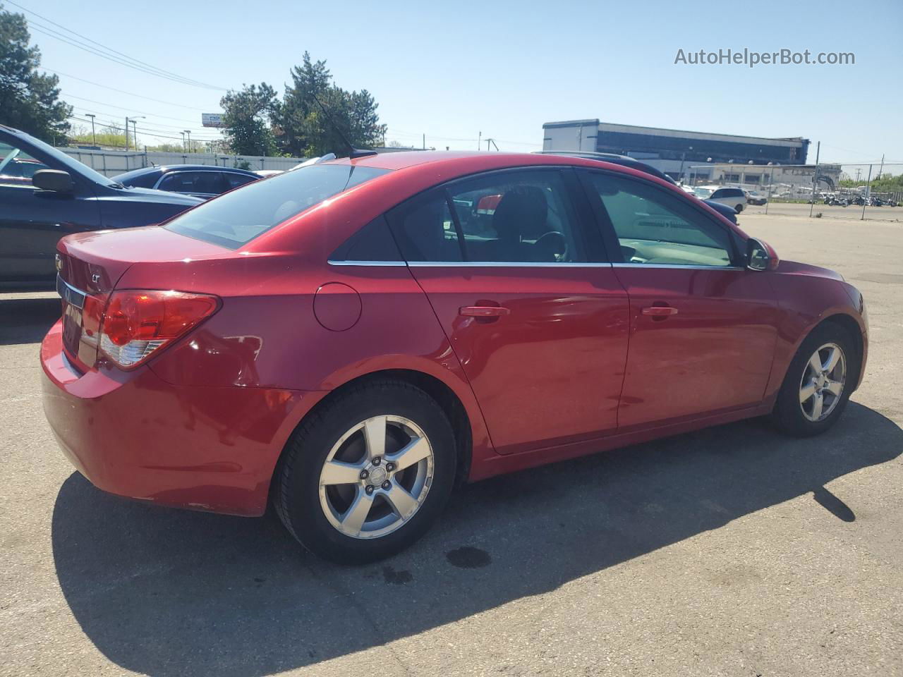 2012 Chevrolet Cruze Lt Красный vin: 1G1PF5SC8C7325825