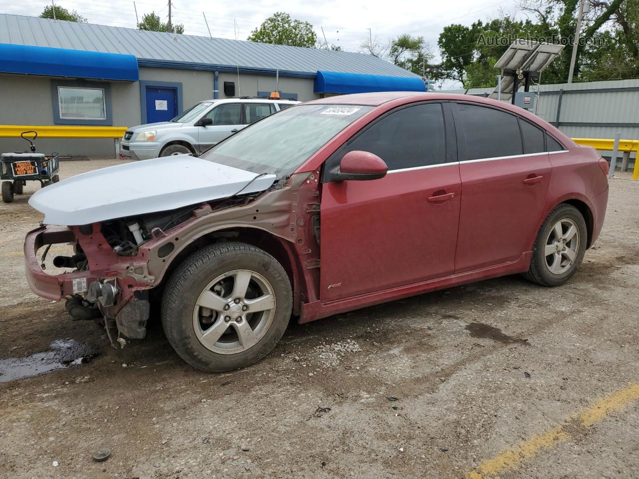 2012 Chevrolet Cruze Lt Красный vin: 1G1PF5SC8C7357464