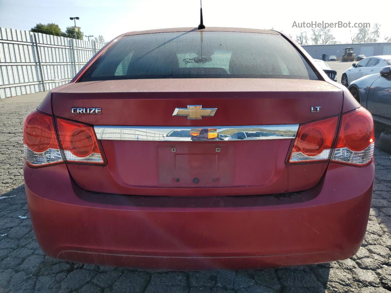 2012 Chevrolet Cruze Lt Красный vin: 1G1PF5SC9C7229847